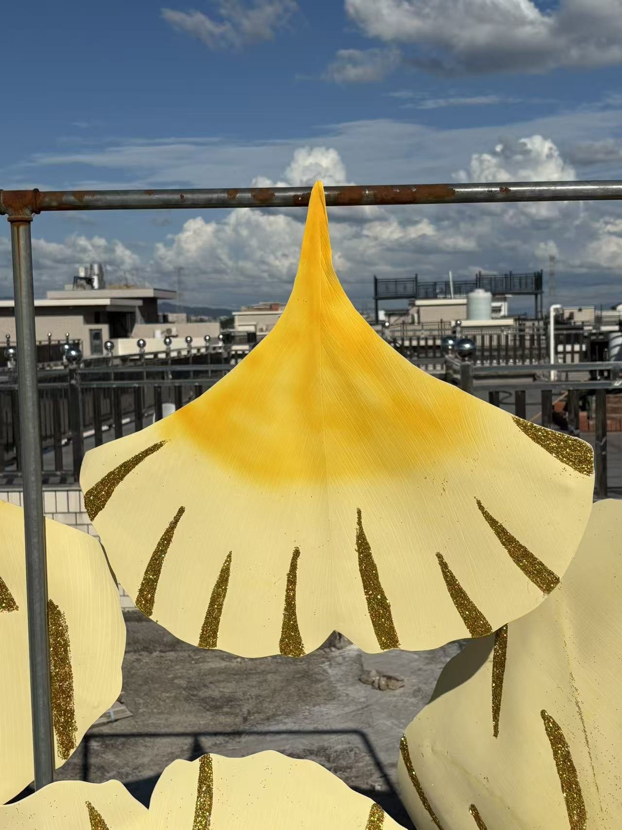 Chengdu Woven Ginkgo Installation