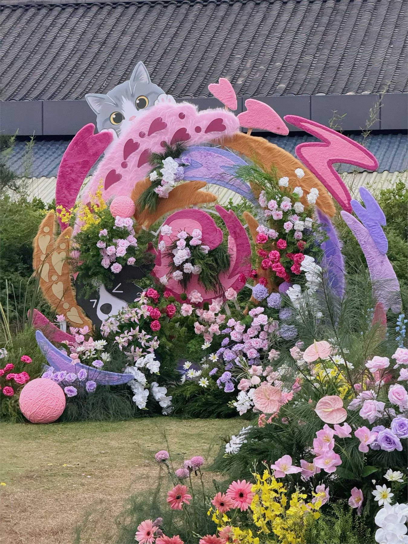 Chongqing Plush Wedding Installation